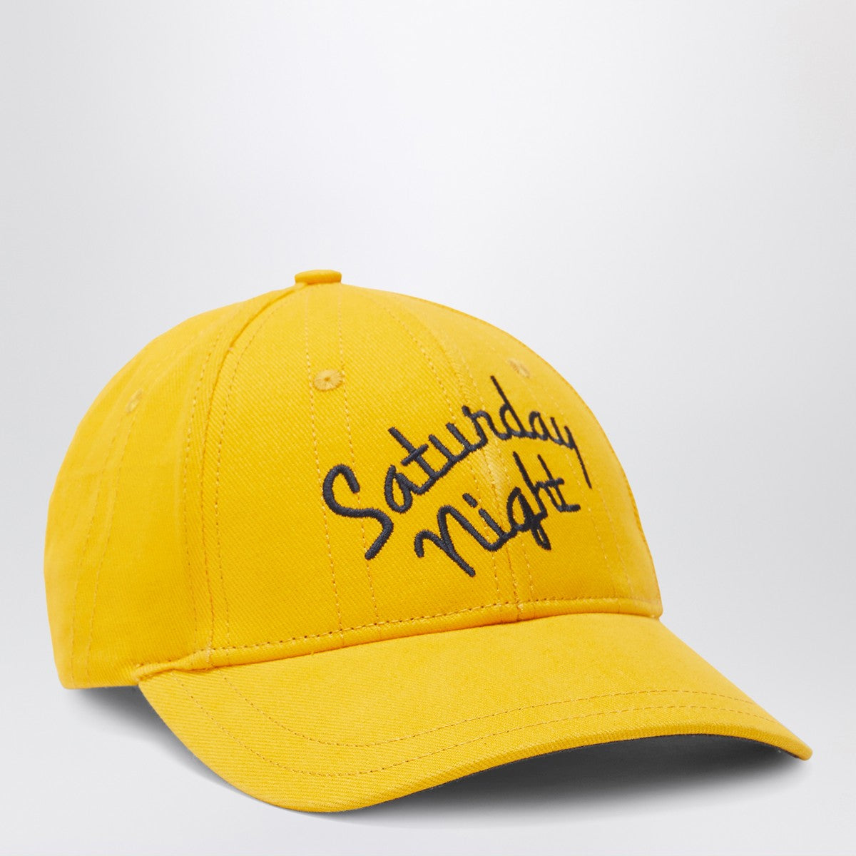1989 STUDIO Saturday Night yellow baseball cap