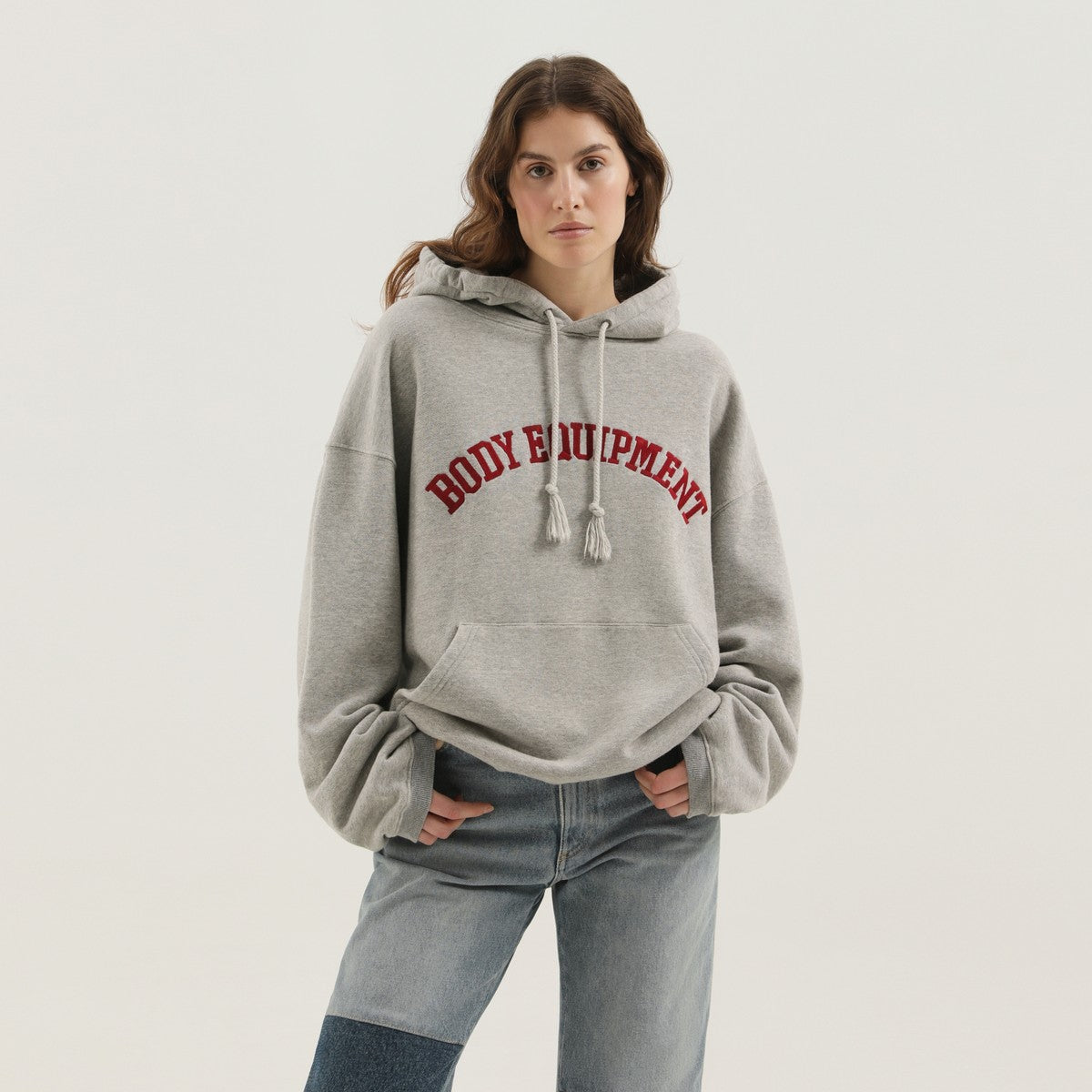 1989 STUDIO Gray Body Equipment hoodie