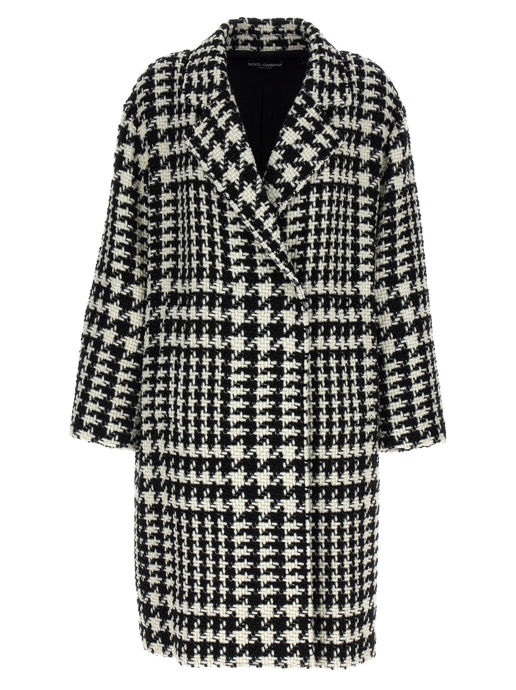 Dolce & Gabbana Pied De Poule Coat