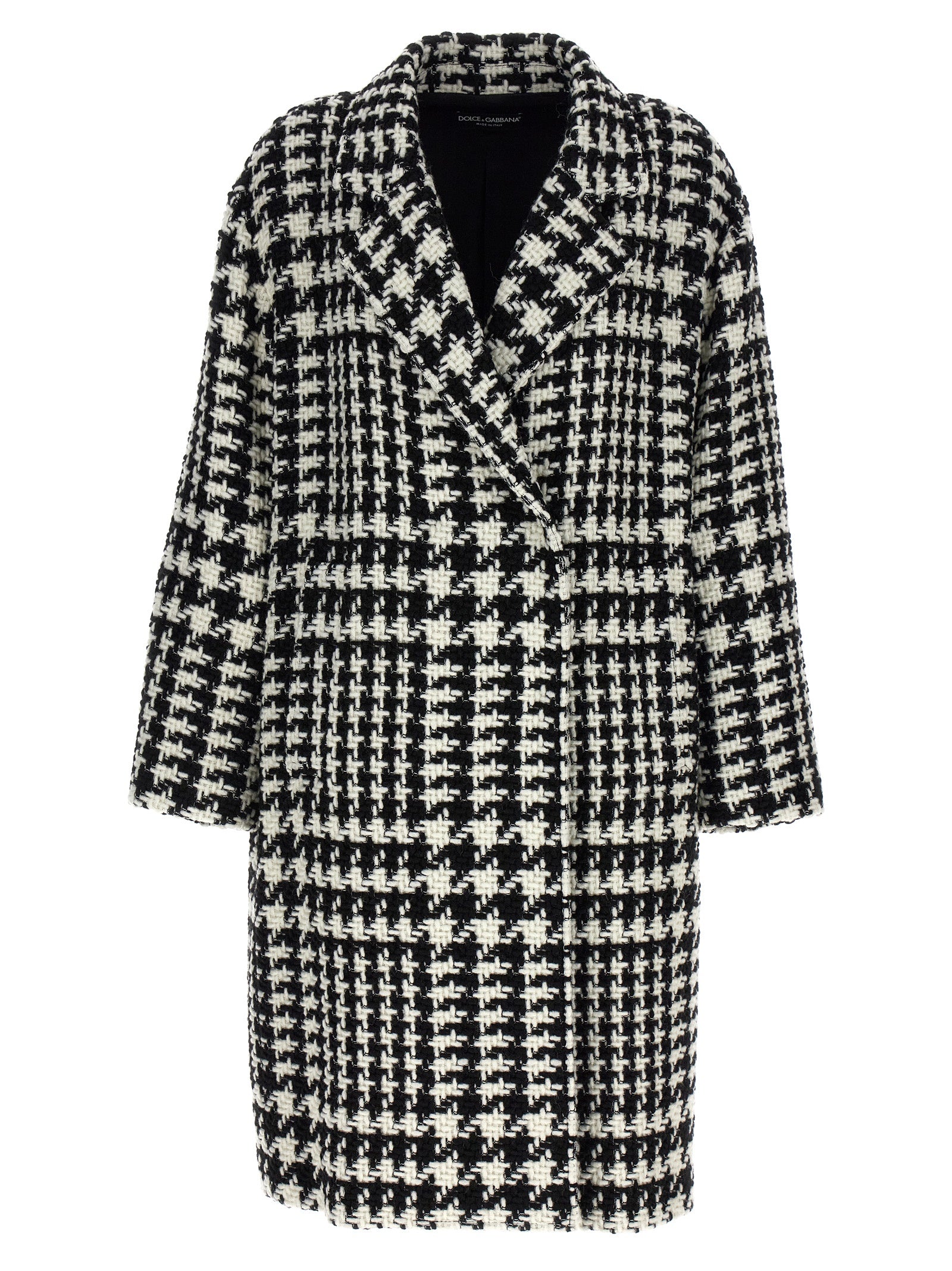 Dolce & Gabbana Pied De Poule Coat