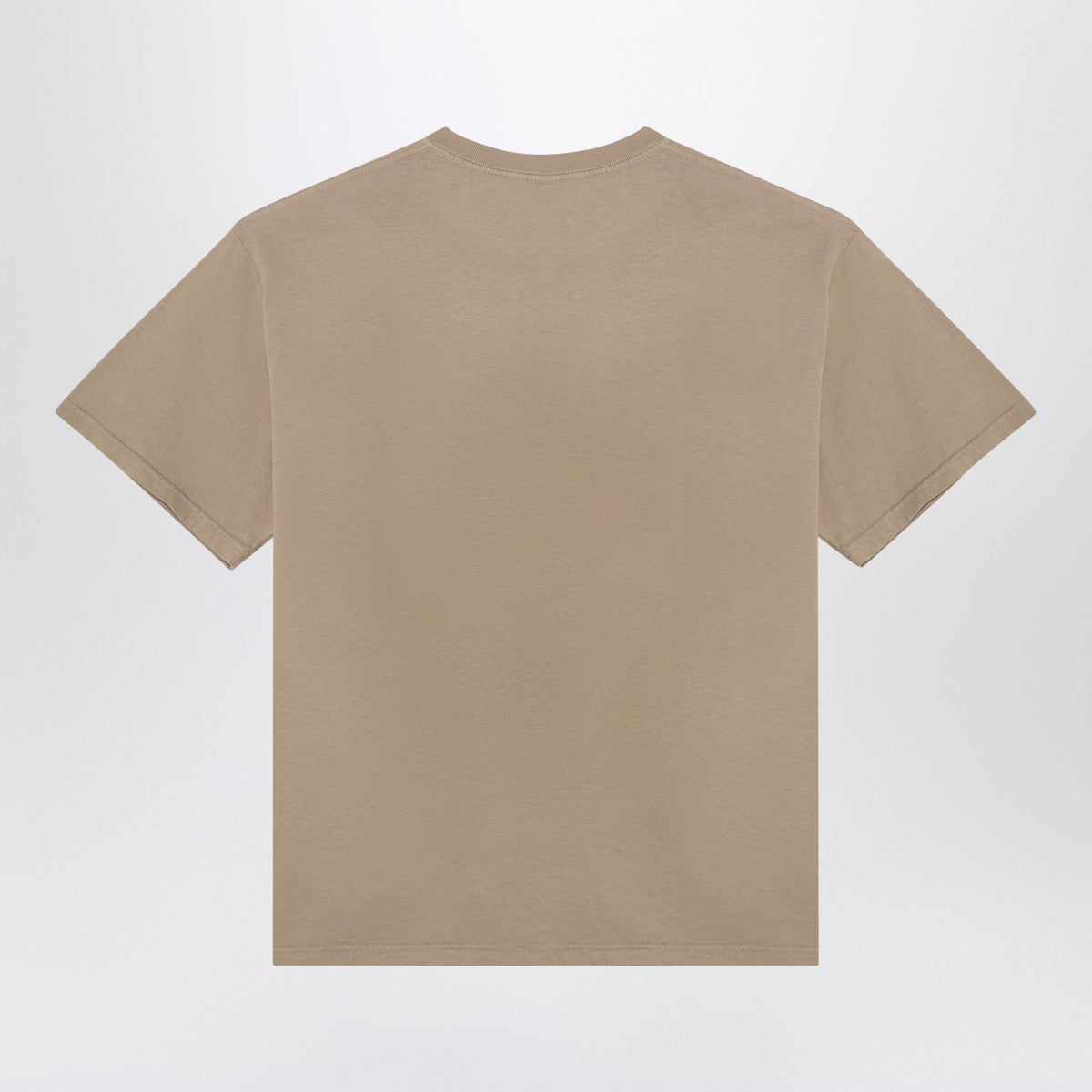 Brain Dead Beige cotton T-shirt with print