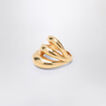 Panconesi Triptych Blow Up gold ring