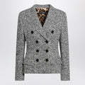 Dolce & Gabbana Dolce&Gabbana Single-breasted speckled wool-blend jacket