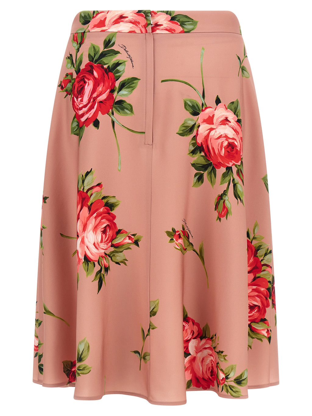 Dolce & Gabbana Bouquet Rose Skirt