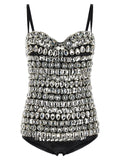 Dolce & Gabbana Crystal Bodysuit