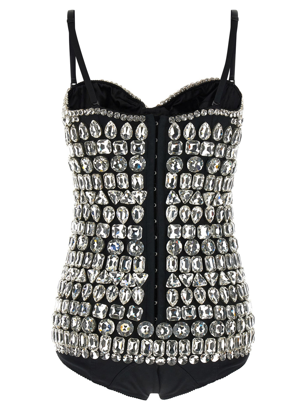 Dolce & Gabbana Crystal Bodysuit