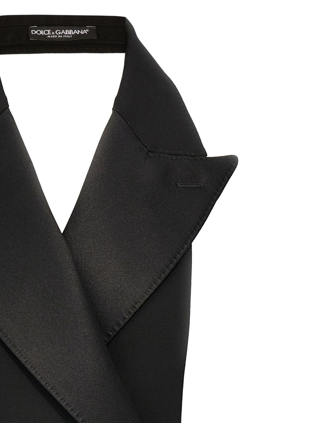 Dolce & Gabbana Double-breasted Bare Back Vest