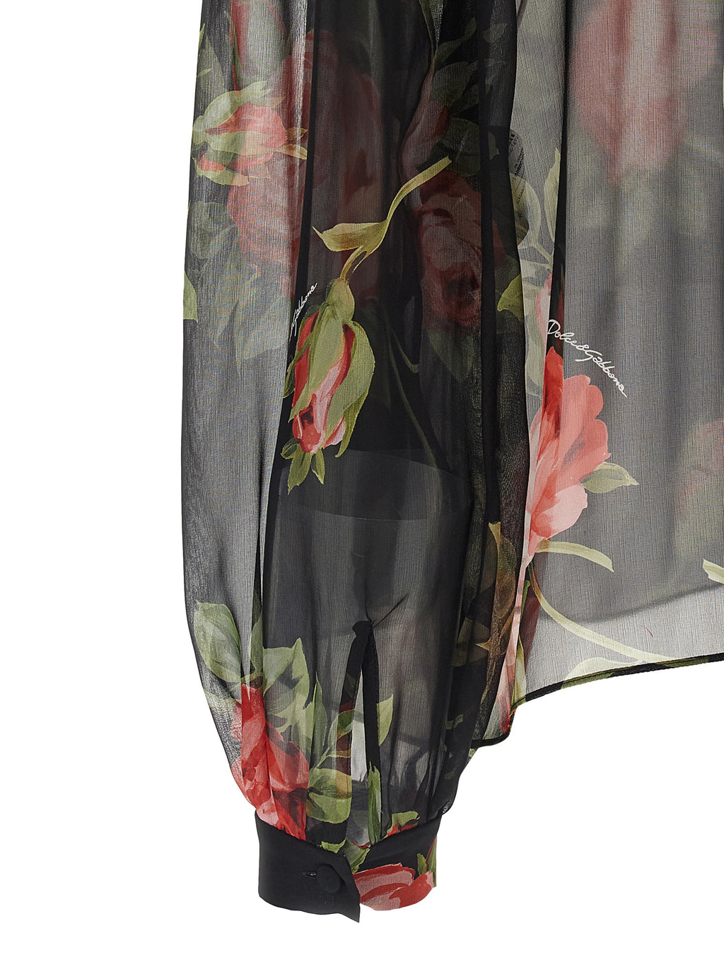 Dolce & Gabbana Bouquet Rose Top