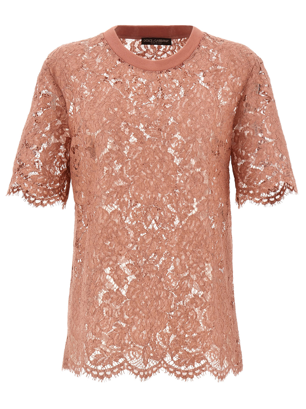 Dolce & Gabbana Lace T-shirt