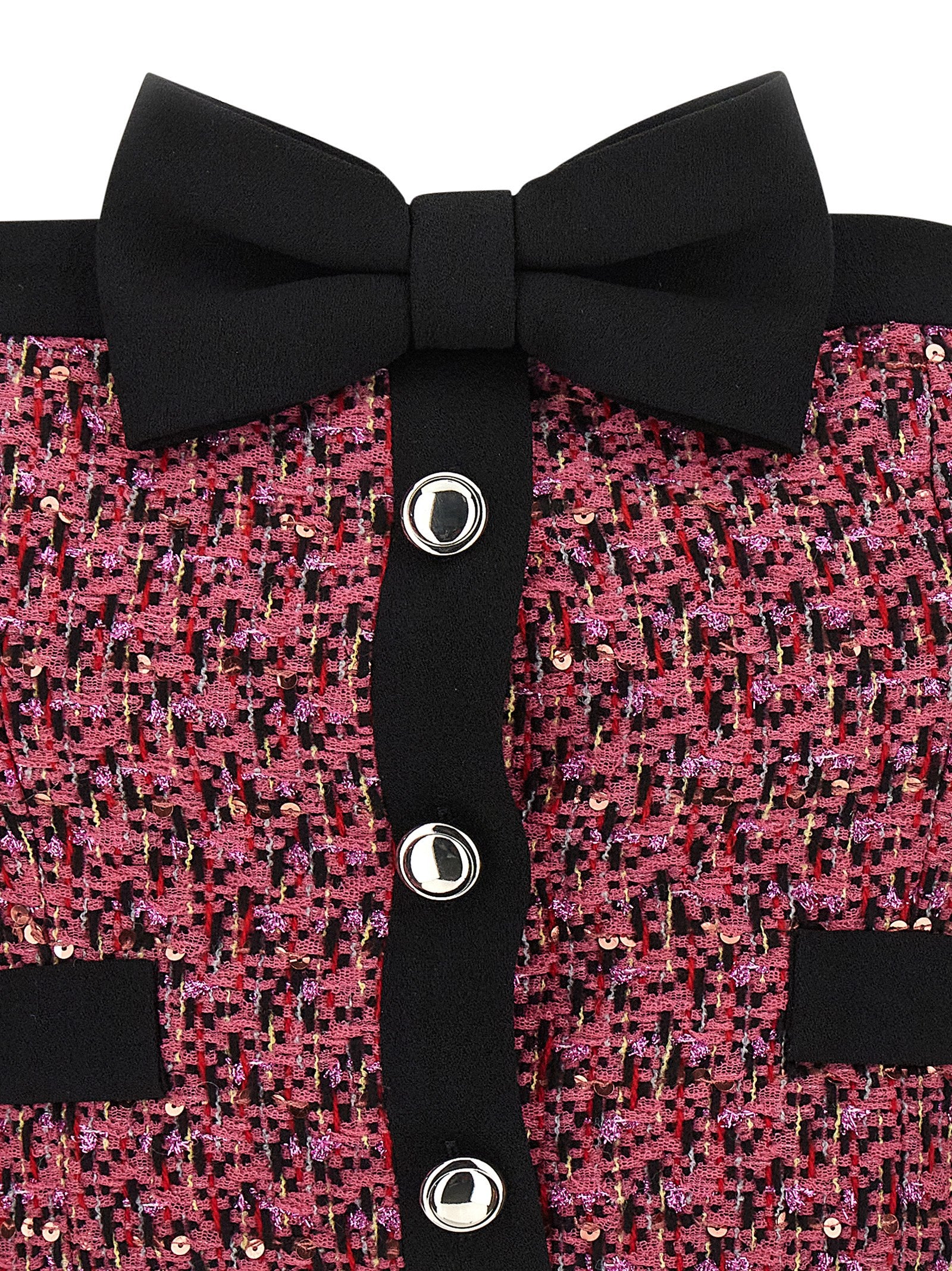 Alessandra Rich Tweed Top