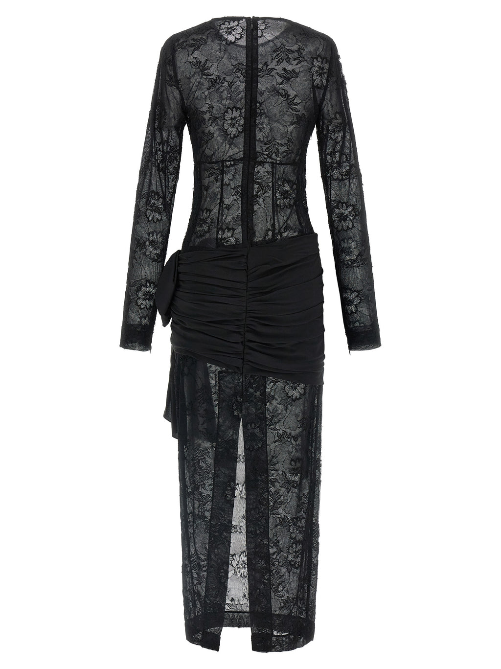 Alessandra Rich Lace Bustier Dress