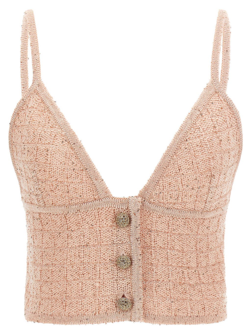 Alessandra Rich Sequin Top