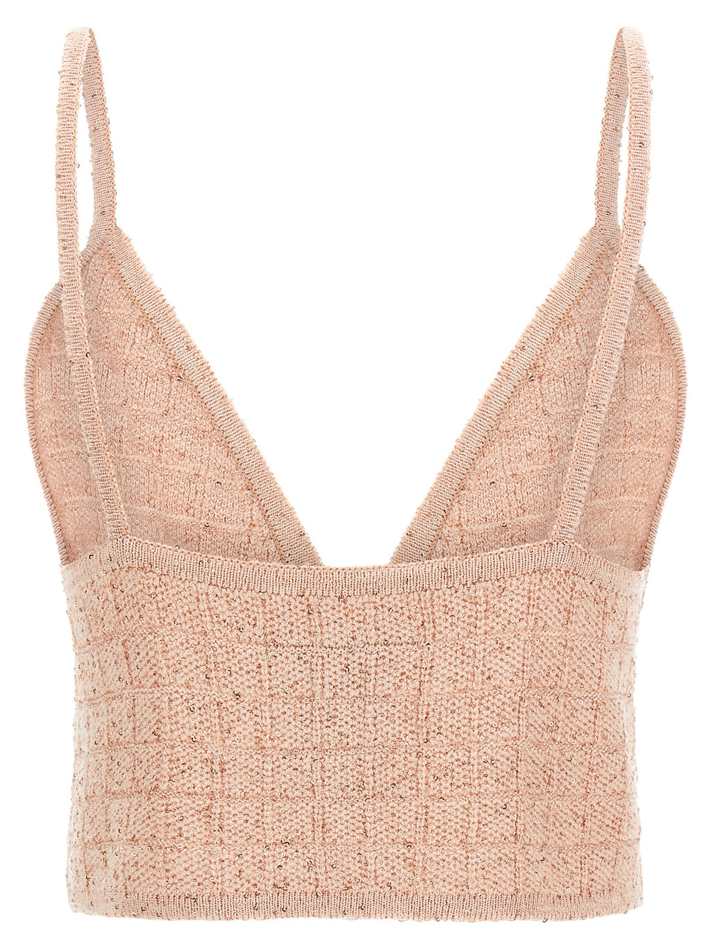 Alessandra Rich Sequin Top