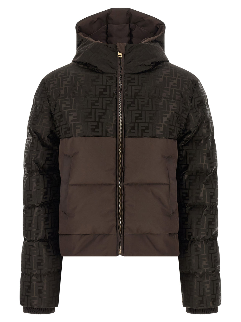 Fendi Ff Nylon Down Jacket