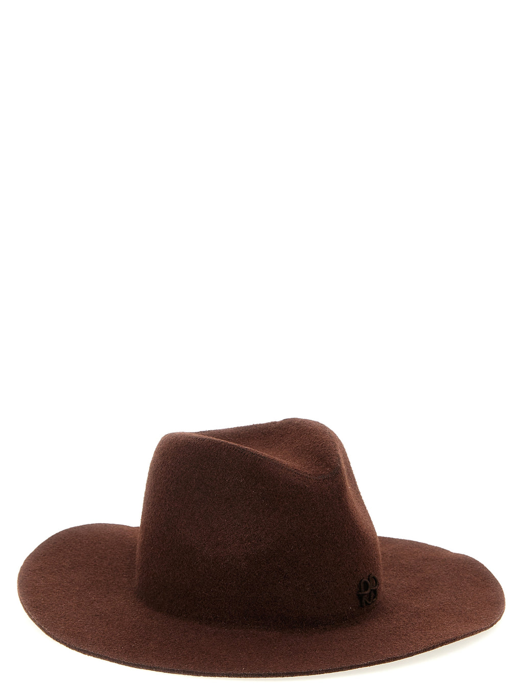 Ruslan Baginskiy Monogram-embellished Fedora Hat