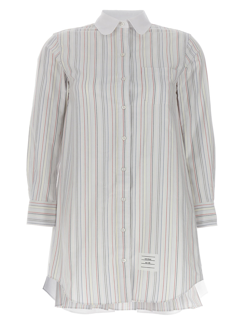 Thom Browne Striped Shirt Dress