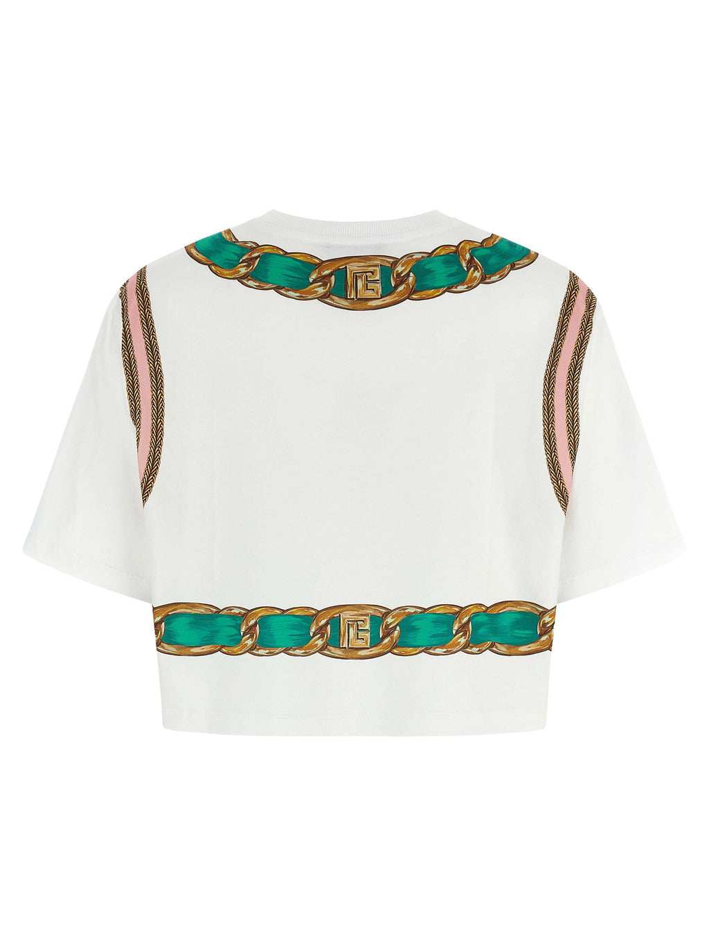 Balmain Foulard Print T-shirt