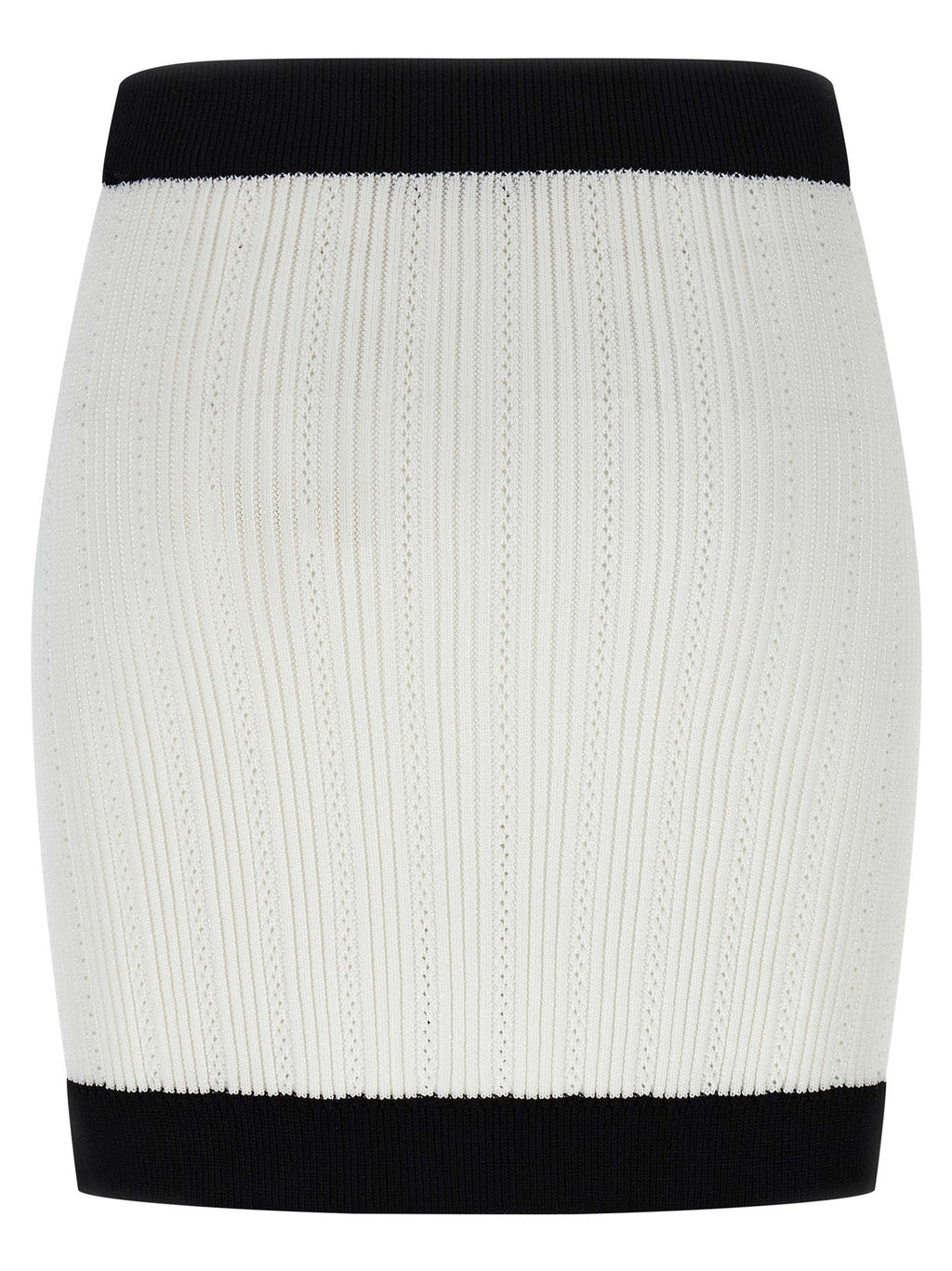 Balmain Two-tone Miniskirt
