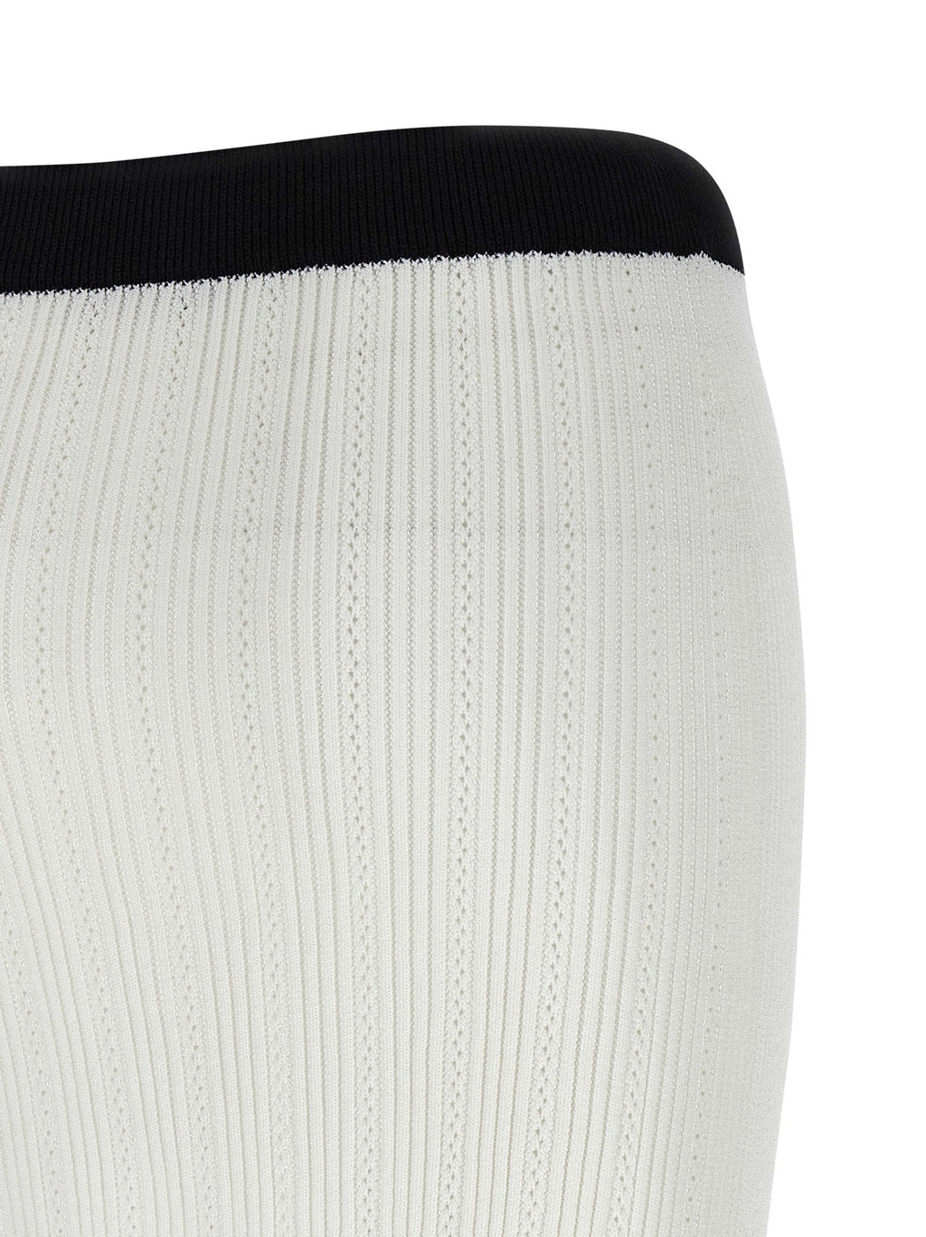 Balmain Two-tone Miniskirt