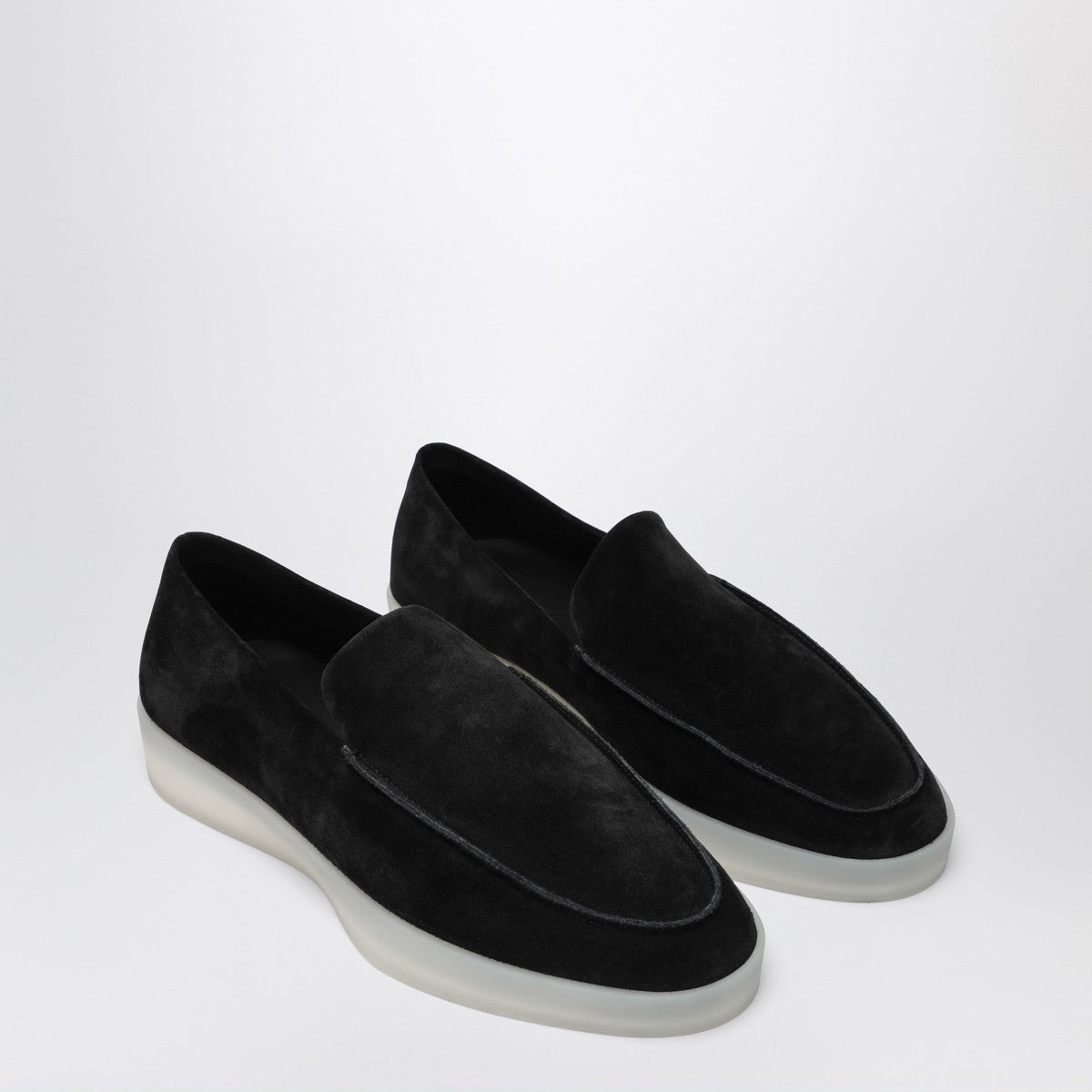 Fear of God Black suede loafers