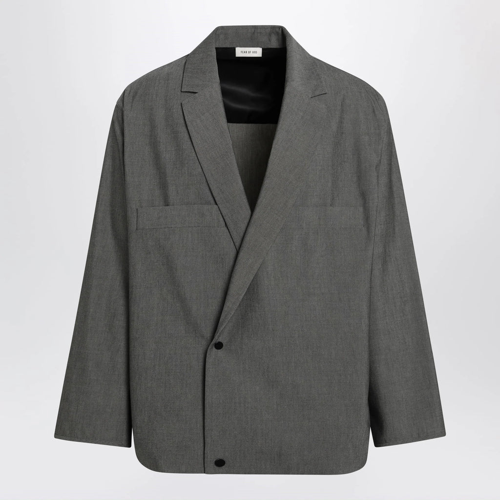 Fear of God Double-breasted overshirt in wool blend
