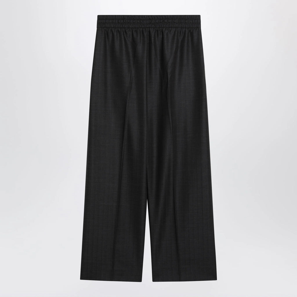 Fear of God Dark grey wide-leg wool trousers