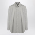 Fear of God Grey dove grey mélange cotton shirt