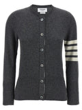Thom Browne Classic Cashmere 4-bar Cardigan