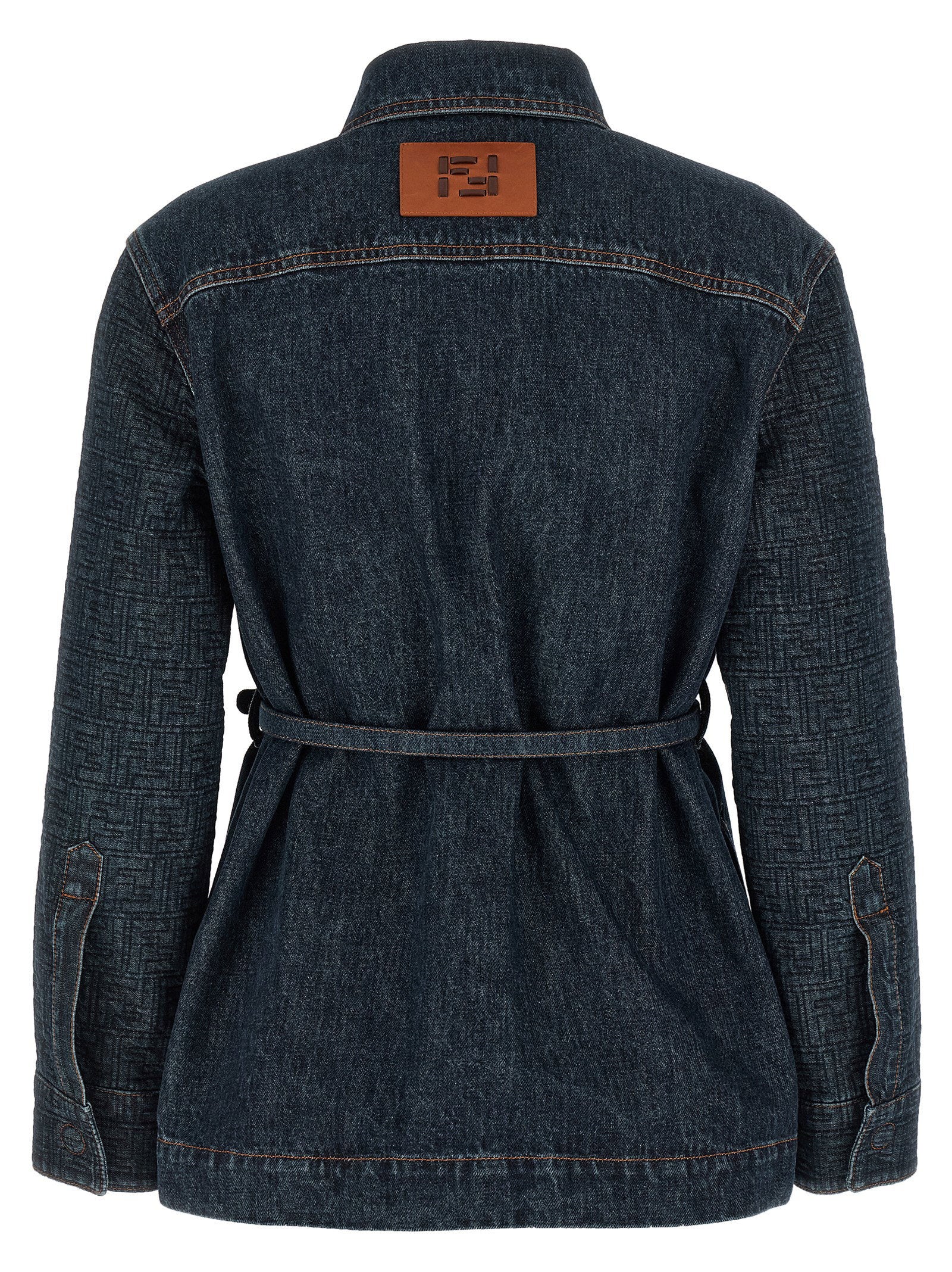 Fendi Ff Denim Jacket