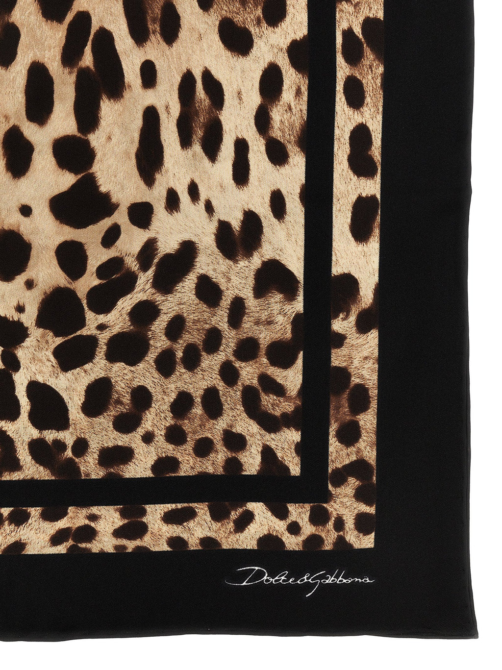 Dolce & Gabbana Leopard Scarf