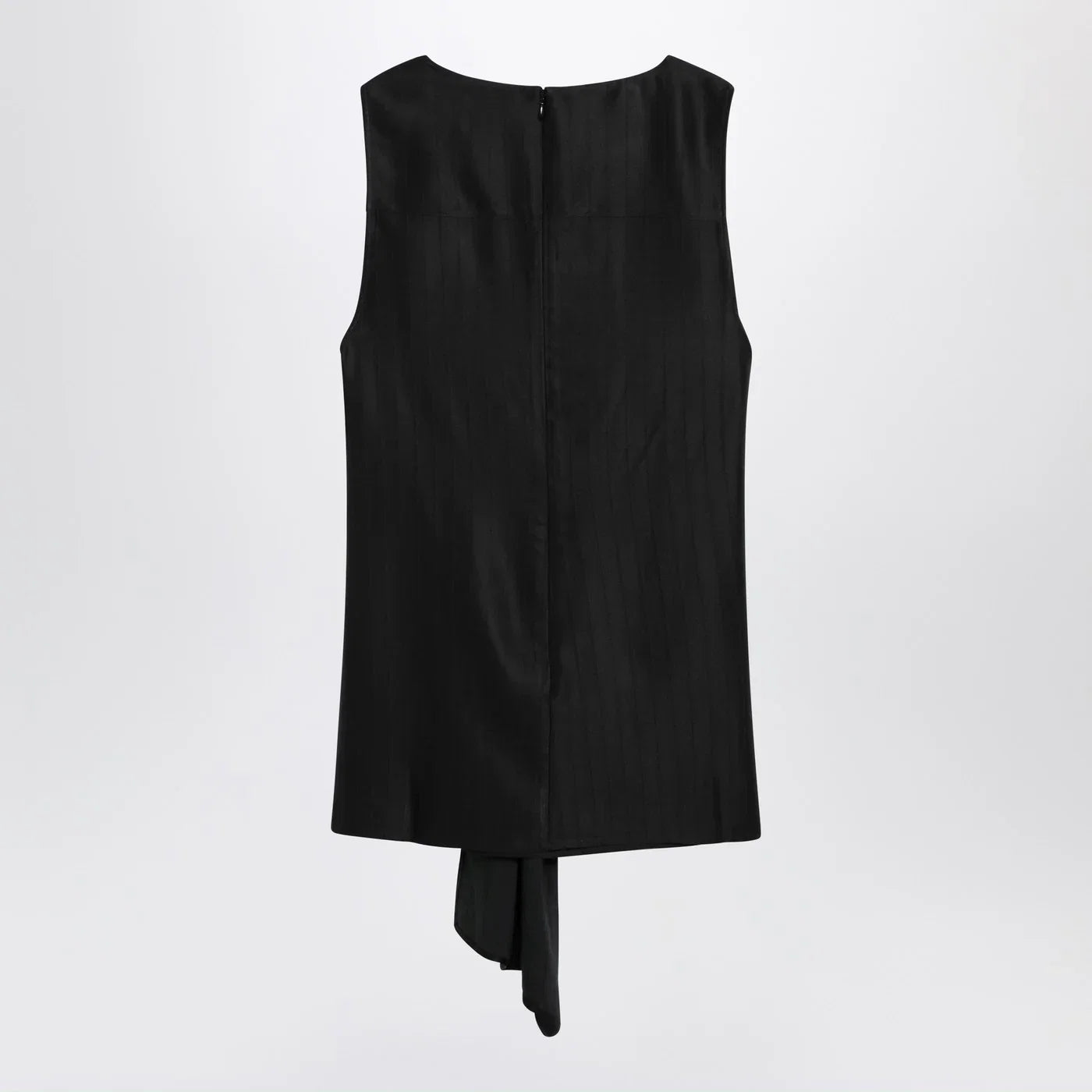 LouLou De Saison Black draped Fonda top