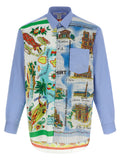 Comme Des Garcons Shirt Printed Shirt
