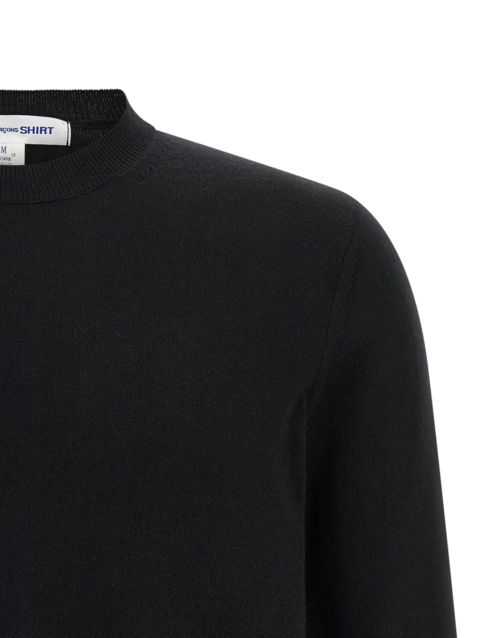 Comme Des Garcons Shirt Intarsia Sweater