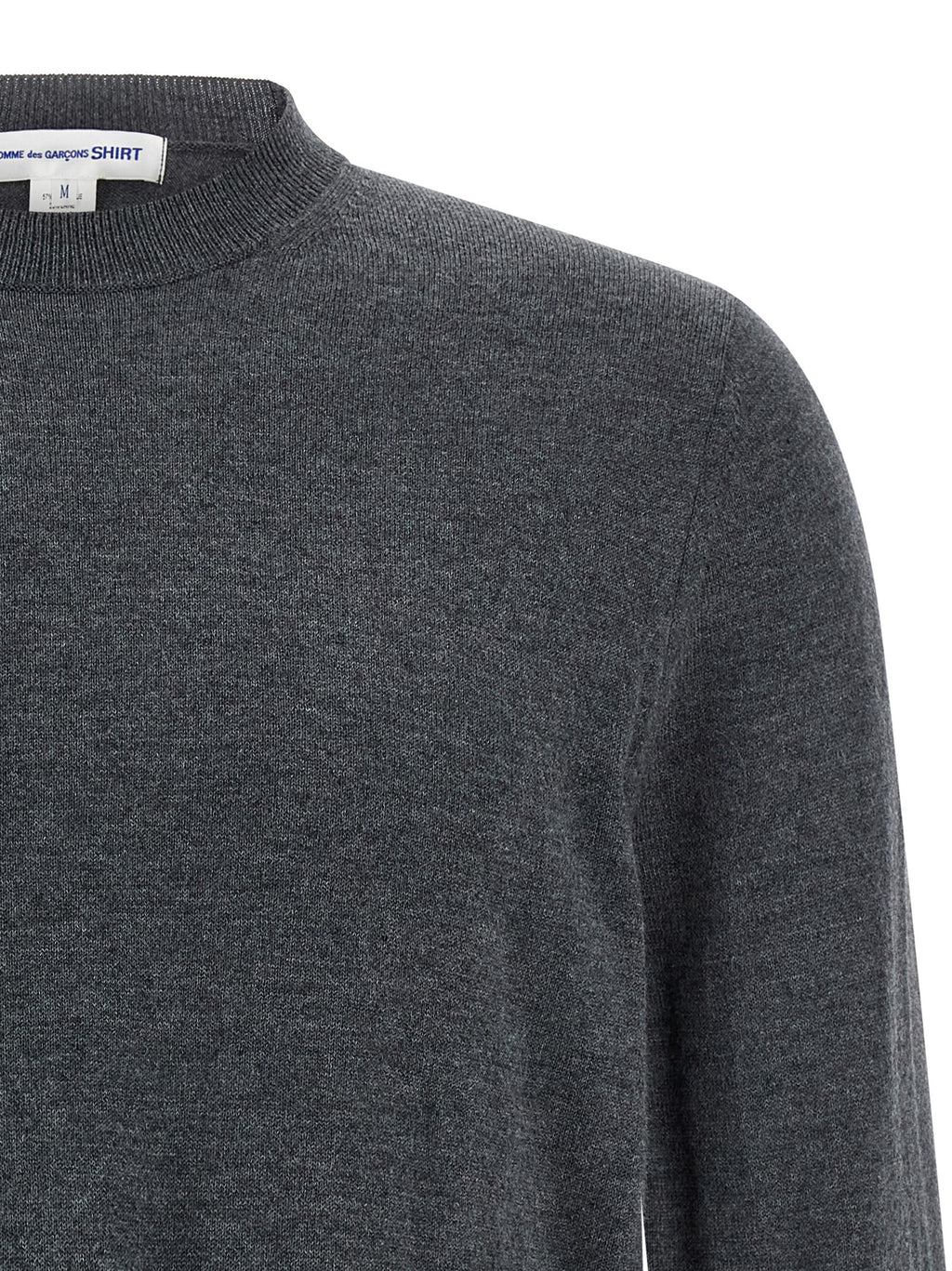 Comme Des Garcons Shirt Intarsia Sweater