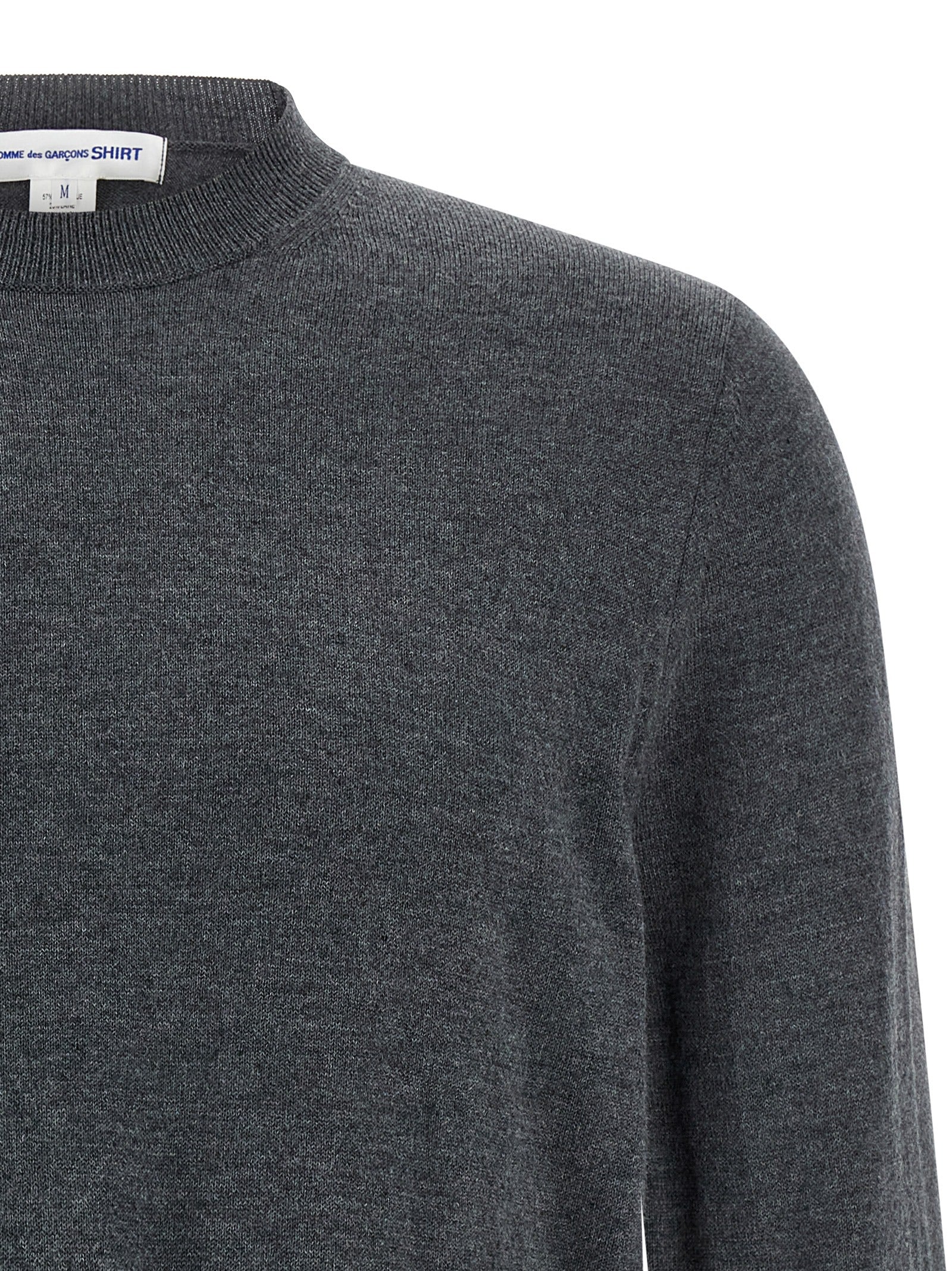 Comme Des Garcons Shirt Intarsia Sweater