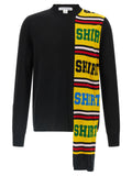 Comme Des Garcons Shirt Intarsia Sweater
