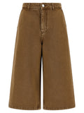 Ami Paris Denim Bermuda Shorts
