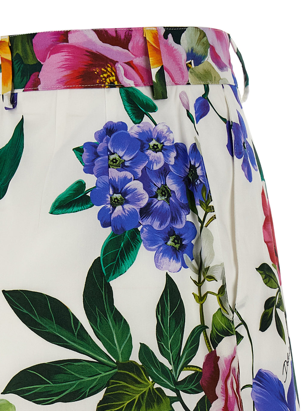 Dolce & Gabbana Bouquet Bermuda Shorts