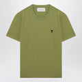 Ami Paris Ami De Coeur Matcha T-shirt