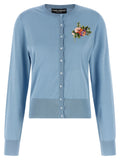 Dolce & Gabbana Floral Embroidery Cardigan