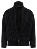 Dolce & Gabbana Coarse Wool Cardigan