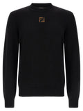 Fendi Ff Velvet Micro Sweater