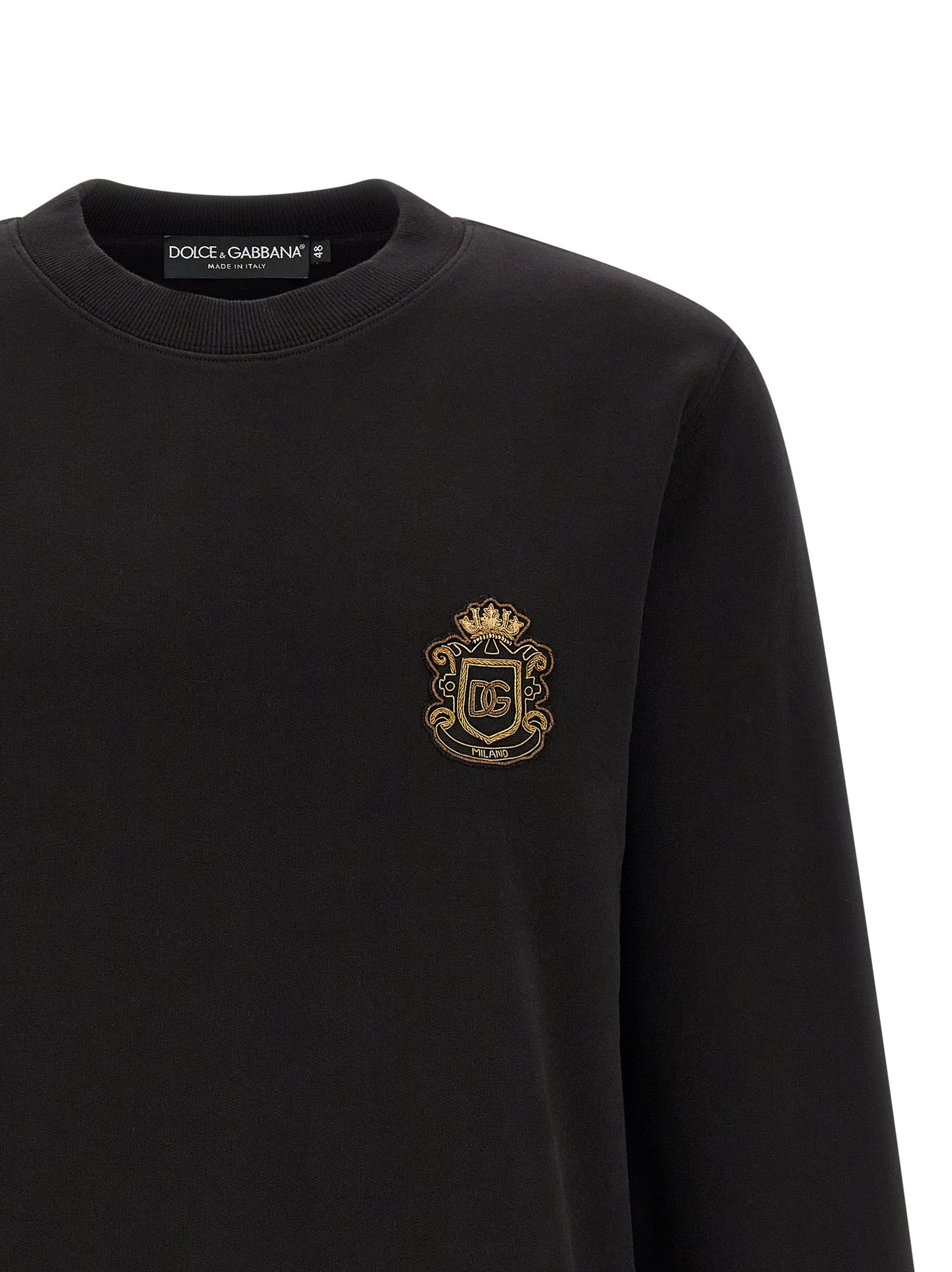 Dolce & Gabbana Heraldic Patch Sweatshirt