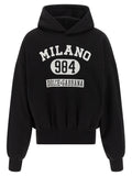 Dolce & Gabbana Flocked Print Hoodie