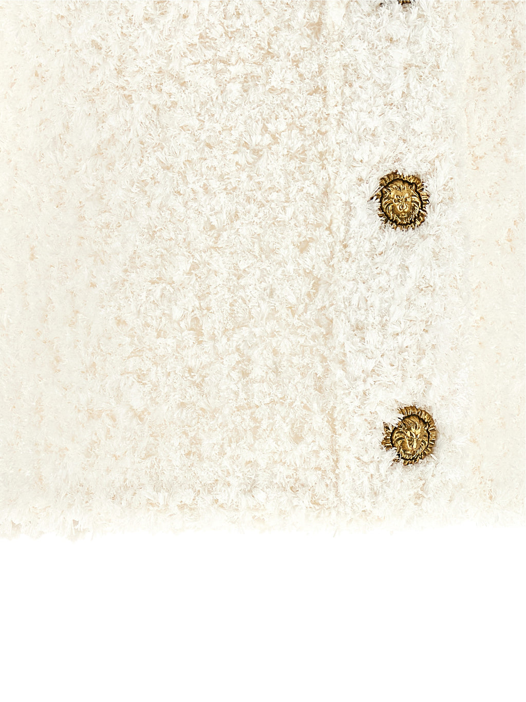 Balmain Cardigan Tweed Plumetis