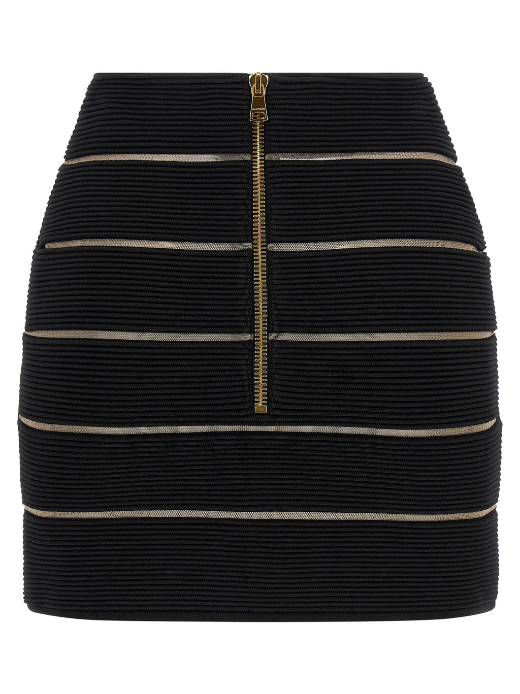 Balmain V-shaped Waist Skirt