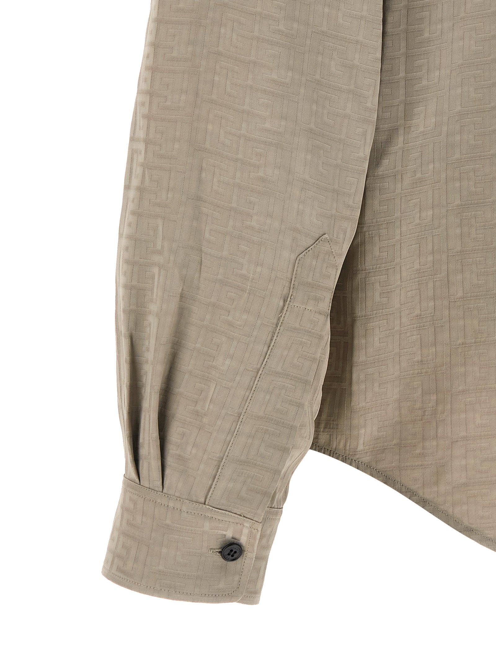 Balmain Jacquard Monogram Shirt