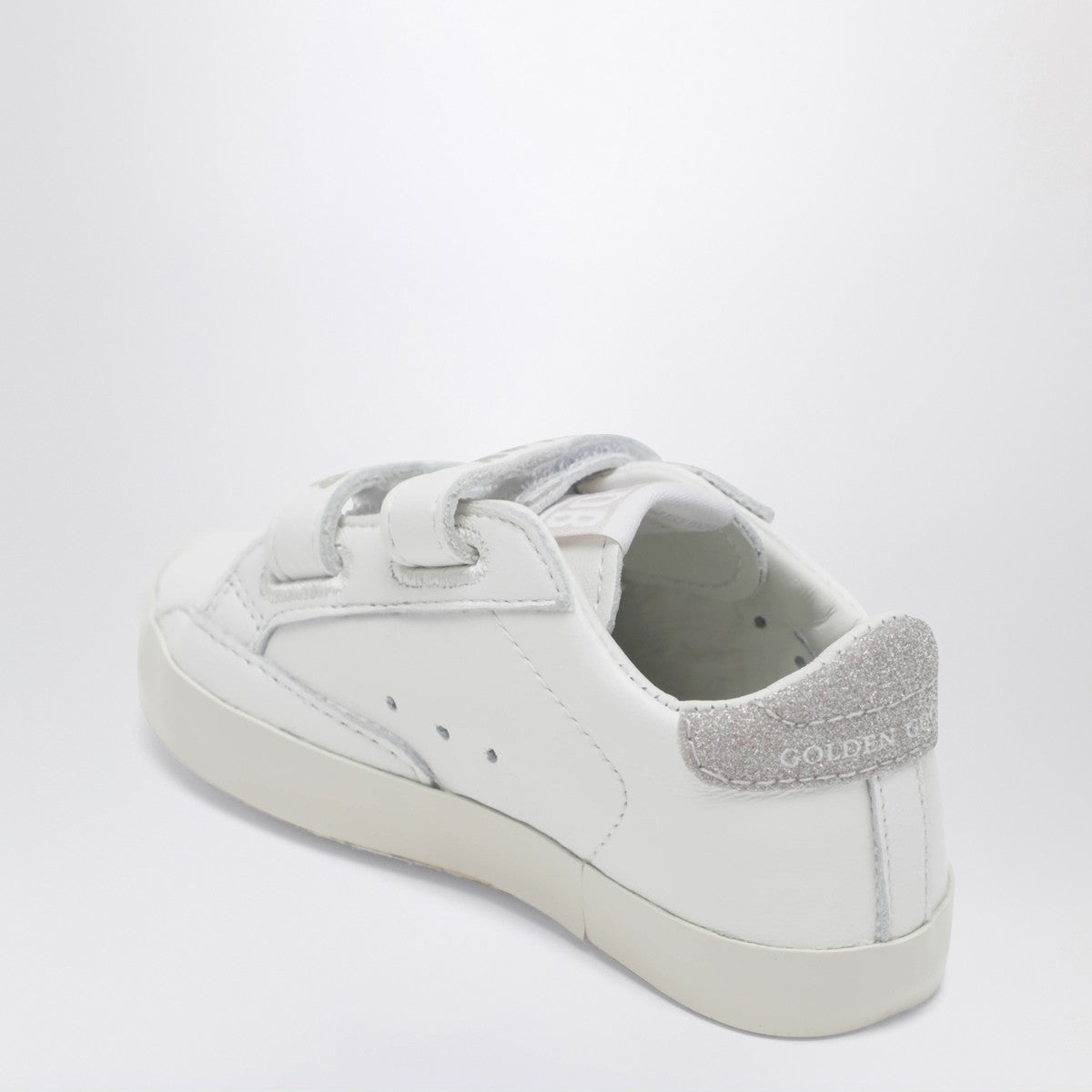 Golden Goose Baby Old School sneakers in white/platinum
