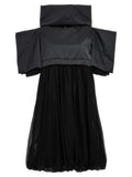 Comme Des Garcons Comme Des GarÇons Two-material Dress