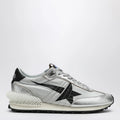 Golden Goose Sneakers Marathon in nylon ripstop silver